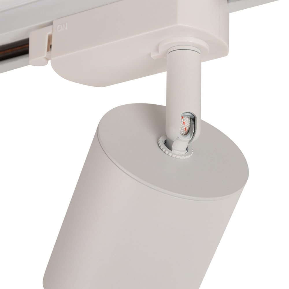Foco de Carril Monofásico 10W COB Regulable Flicker Free Blanco 2700ºK [1916-TL-10W-M-WW] | Greenice