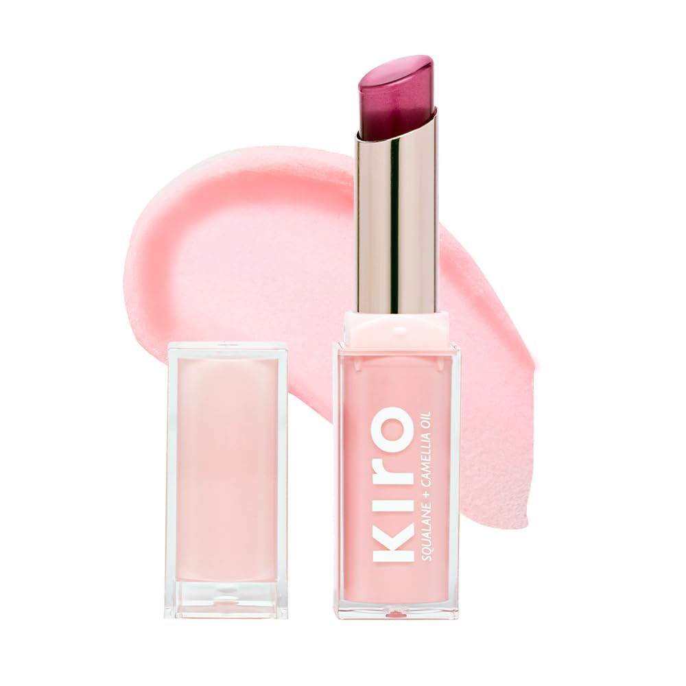 Kiro pH Jelly Twist Colour Adapting Lip Balm - Grape Ice, 3g | Clear to Pink Tint | Hydrating Vegan Lip Balm with Squalane & Camellia Oil-image-3