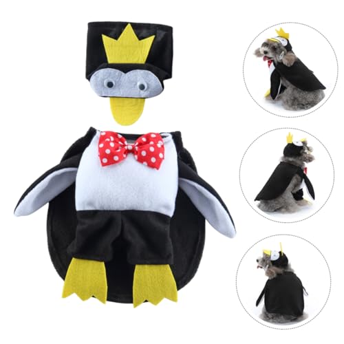 Disfraz capa pingüino para perro XL Halloween miniatura 4