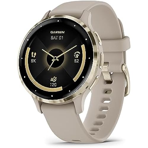 Garmin Venu® 3S, Premium Fitness Smartwatch, 41mm, French Gray