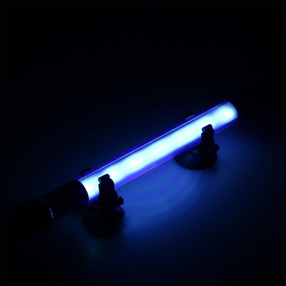 Alnicov 220V 13W LED Impermeabile Anti Alghe Aquarium Light Lampada di disinfezione UV sommergibile Luce LED subacquea