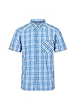 imperial hemd blau 85 % Polyester, 15 % Viskose Regatta Unisex Mindano Vi T-Shirt, Imperial Blue Check, L