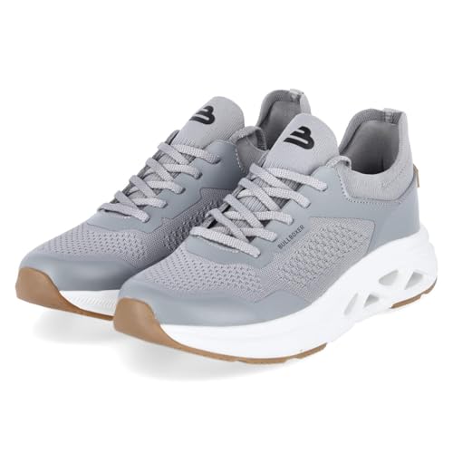 Baskets basses homme Bullboxer 7VR1480101 tennis en textile gris