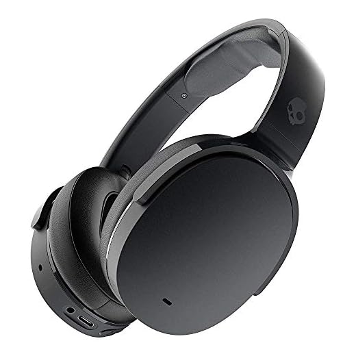 Skullcandy Hesh ANC Wireless Noise Cancelling Over-Ear Headphone - True Black (Renewed)