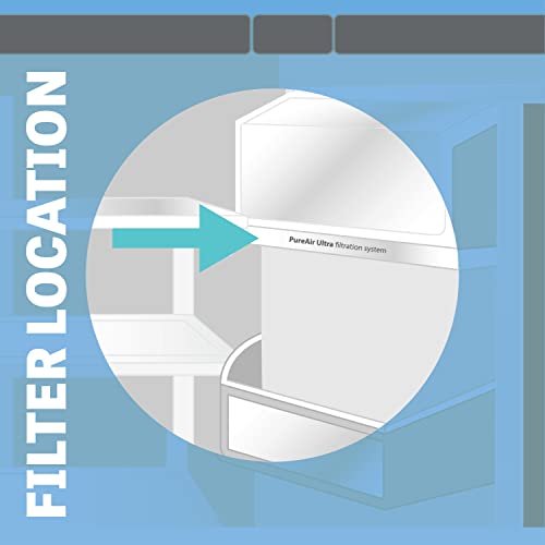 Replacement Paultra Frigidaire Air Filter Compatible With Pure Air Ultra Eafcbf, 3 Pack -Fresh #TOP4