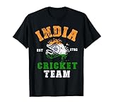 India Cricket Team Sports Jersey Flag Adult Kids Toddler 5T T-Shirt