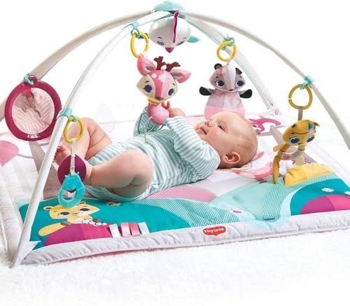 Tiny Love Gymini Deluxe, 2-in-1 Spieldecke Baby Musik, 0+ Monate, Vielseitige Spielmatte Baby, 18 Aktivitäten… – Ansicht 5