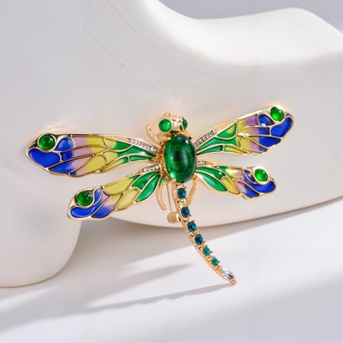 Image of Fashion Dragonfly Booch Pin Jewelry Gift for Women