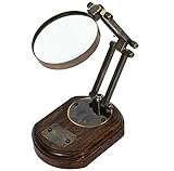  Loupe de table en laiton de collection Vintage, décoration de bureau