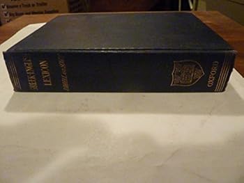 A Lexicon : Abridged From Liddell and Scott's Greek-English Lexicon