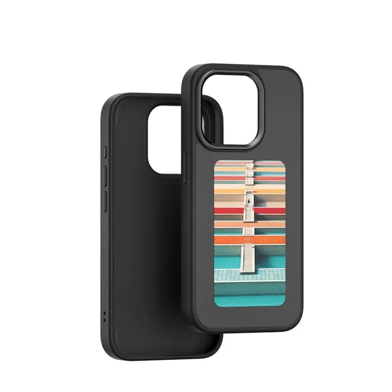 Coque E-Ink DIY Photo Case iPhone 15 Pro Max pour personnaliser votre style