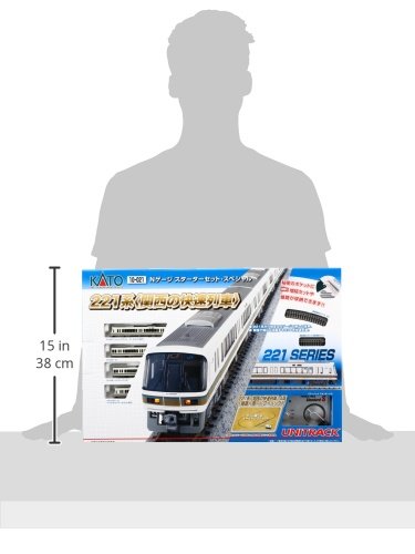 Kato 10-021 Starter Set 221 Type Kansai Express Train Special N Scale #TOP4