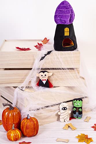 YöL Halloween Dracula Hide And Seek Dog Puppy Treat Training Toy Interactive Stimulating Play Castle Spooky - Image 2