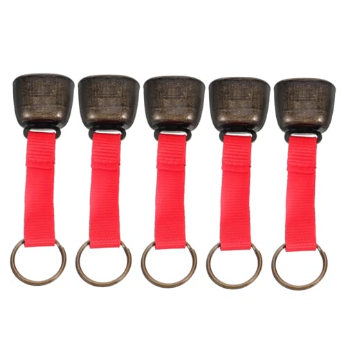 ibasenice Traveling Bell 5pcs Bear Bells for Hikers Bear Warning Anti-Lost Vintage Camping Decor