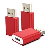 LMUBOY USB Male to USB-C Female Adapter Pack-3,USB Type C to Type-A Charger Cable Converter for Apple Watch Series 7,MagSafe Charger,iPhone 15 14 13 12 Pro Max