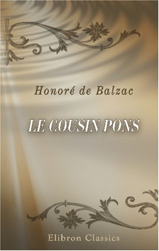Télécharger Le Cousin Pons PDF Ebook En Ligne