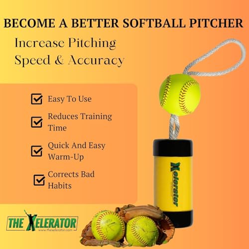 image for The Xelerator The Ultimate Xelerator Fastpitch Softball Pitching Train