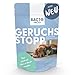 Produktbild BACTOFACTO Geruchsstopp nachhaltiges Konzentrat für 2 Liter, probiotischer/mikrobiologischer Geruchsentferner/Reiniger zum Entfernen von Tiergerüchen auf Teppich oder Sofa (1 Beutel (4 Pads))