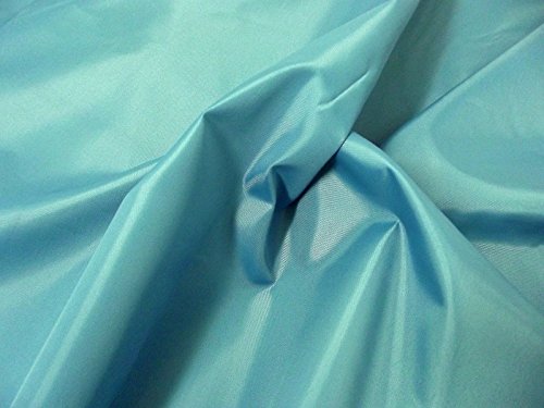 Tissu nylon 4oz imperméable turquoise pour bâche de jardin et sac