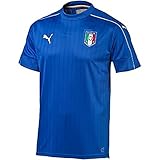 PUMA Herren Trikot FIGC Italia Home Shirt Replica, Blau-blau, L