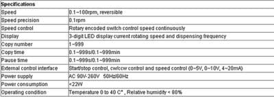 GOWE Dosing Pump from 0-30 ml/m BT100FJ/DG-12 applicable pump heads: YZ1515x,YZ2515x,DG-1,DG-2