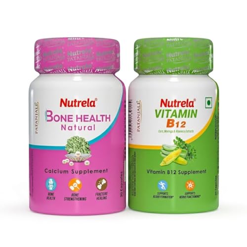 Image of Nutrela Combo Bone Health & Vitamin B12 Capsule