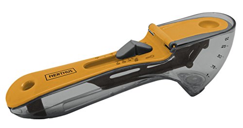 NERTHUS FIH 331 - Cuchara Medidora con Regla de Medicion para Solidos y Liquidos