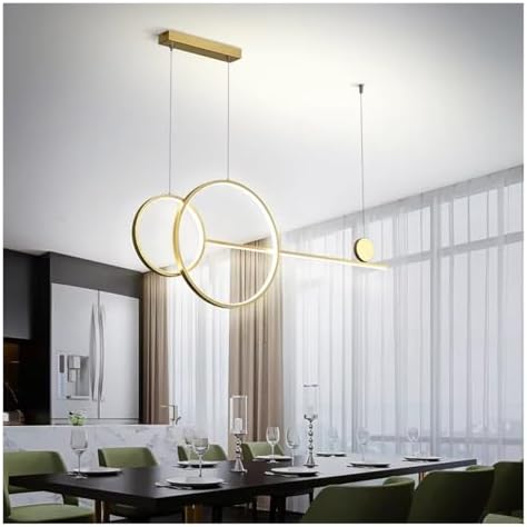 Blackd Led Linear Lights - Modern Lighting for Dining Room & Kitchen Island - Stylish Lighting Fixtures for Home Decor/Dimmable/D