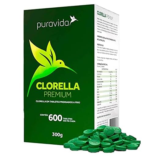 Clorella Premium Frasco 300 g
