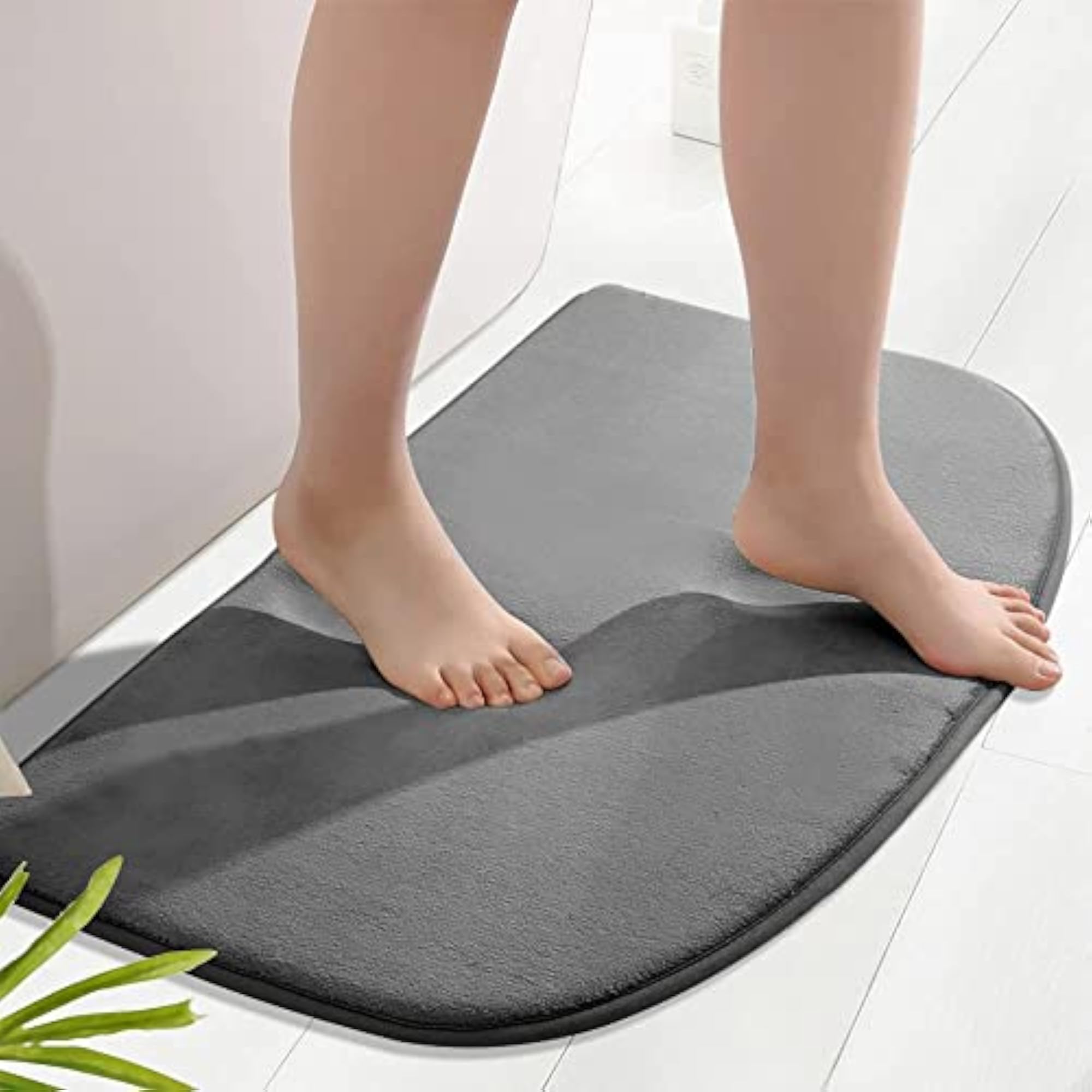 Memory Foam Bathroom Mat, Extra Soft and Absorbent