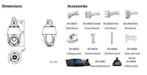 Image of Hikvision 2MP IR PTZ Dome Camera