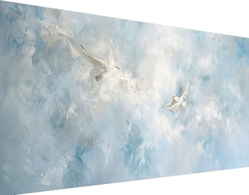 Loisirs Créatifs Broderie Diamant Nuage pour Apaiser l'Esprit au Quotidien