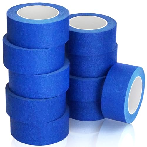 Painters Tape 2 Inch Wide 10-Packs Blue Painters Tape for General Purpose Use 2 Inches X 55 Yards X 10 Rolls 550 Yards in Total