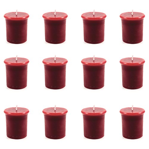 pajoma® Duft-Votivkerze 12 Stück à 55 g, Wildkirsche |...