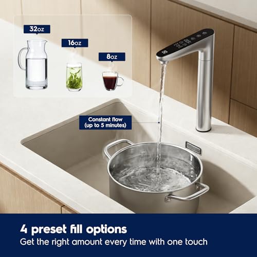 Image of Electrolux PureOne 800GPD Reverse Osmosis Water Filter, Instant Hot Water | Instant Hot Water RO System, App Monitor,2:1 Pure to Drain, Tankless Under Sink Water Filtration System for kitchen