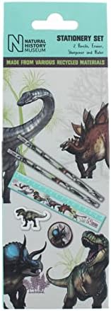 Natural History Museum Dinosaur Stationery Set | Dinosaur Gifts & Stationery | Back to School Stationery Supplies | School Supply Set