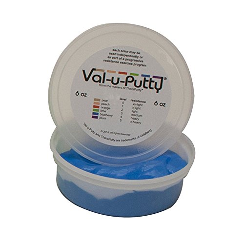 Val-u-Putty153; Exercise Putty, Blueberry, Firm, 6 Ounce