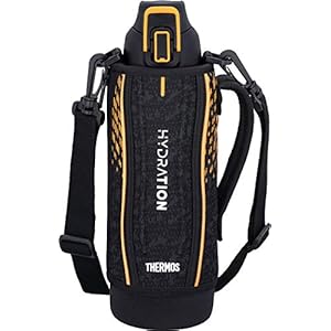 サーモス 水筒 真空断熱スポーツボトル 1L ブラックオレンジ 保冷専用 FHT-1001F BKOR