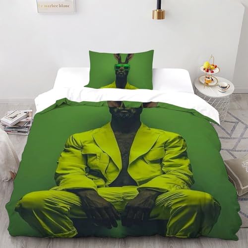 Housse de couette 3D animaux avec fermeture éclair pratique - 2