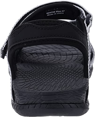 Image of WHITIN Women's Hiking Sandals with Arch Support for Outdoor Adventure C51 | Supportive Footbed with Cushioned Comfort, Breathable Open-Toe Structure, Adjustable 3-Strap Design for a Personalized Fit