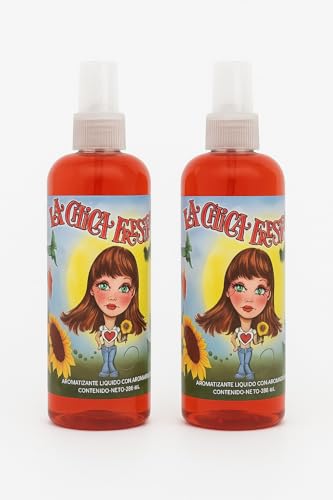 V-Spec 2 pack La Chicca Fresita Air Freshener Spray Strawberry Scent 250ml Liquid (Strawberry Fresa)