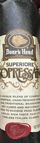 9oz Boar's Head Superiore Sopressata Chub (One Chub Per Order)