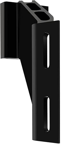 Miniatura 2 de Minn Kota 1810384 Raptor Jack Placa Adaptador Soporte - Estribor, 8" Setback, 6" Rise, Negro