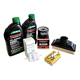 MowerTek Tune-Up Kit 10W40 for Kawasaki 99969-6541 FR541V, FR600V, MT99969-6542