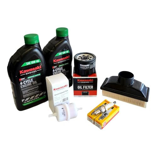 MowerTek Tune-Up Kit 10W40 for Kawasaki 99969-6541 FR541V, FR600V, MT99969-6542
