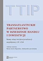 TTIP Transatlantyckie Partnerstwo w dziedzinie Handlu i Inwestycji 8373837922 Book Cover