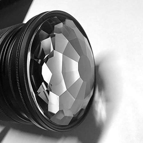 Docooler Kaleidoscope Prism Camera Glass Filter Variable Number of Subjects SLR Photography Accessories 77 mm
