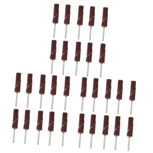 MUCKLILY 3sets Grit Sandpaper Flap Wheel Abrasive Wheel for Orbital Sander Assorted Colors 10pcs*3