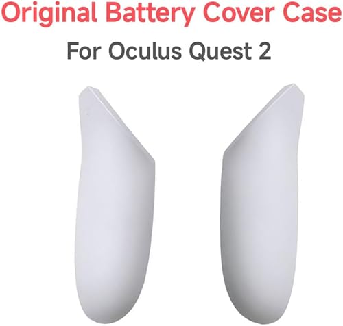 Battery Cover Case RightLeft for Meta Oculus Quest 2 VR Headset Touch Controller Replacement Part (Left)