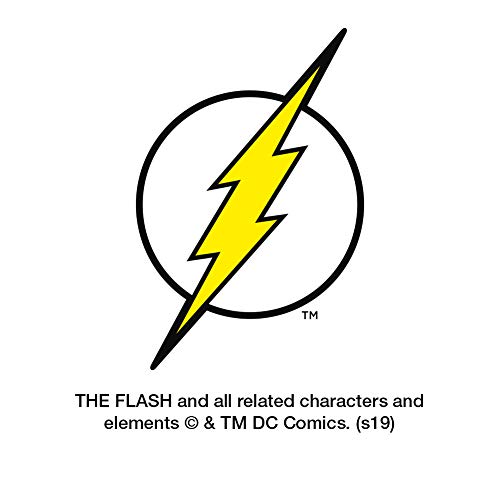 The Flash Lightning Bolt Logo Luggage ID Tags Suitcase Carry-On Cards - Set of 2